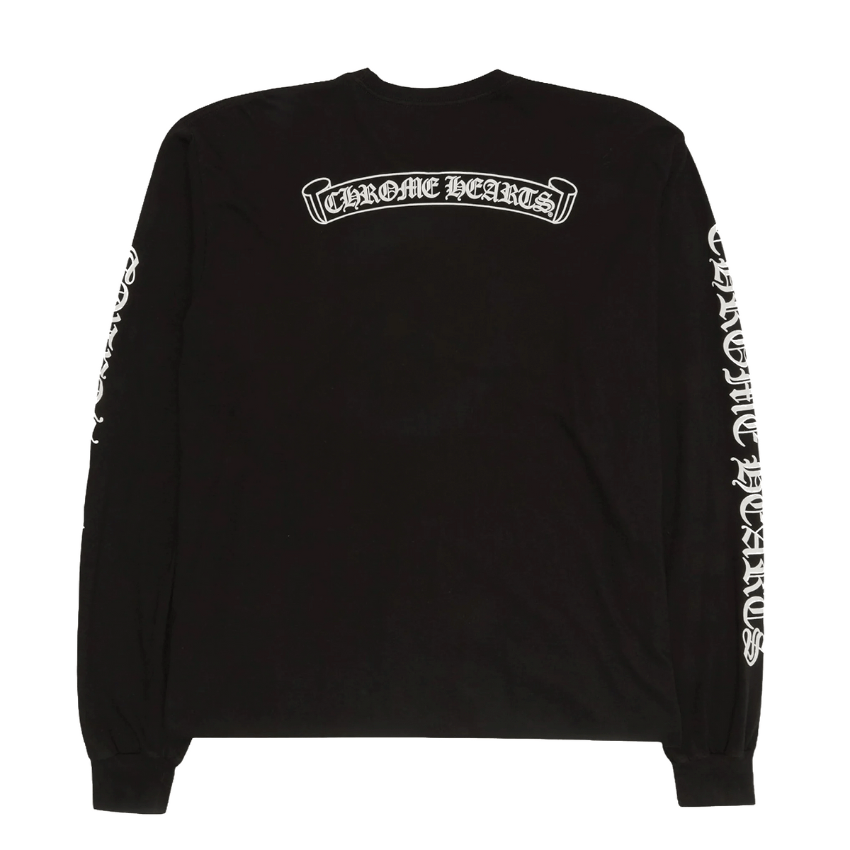 Chrome Hearts Scroll Long-sleeve T-shirt Black