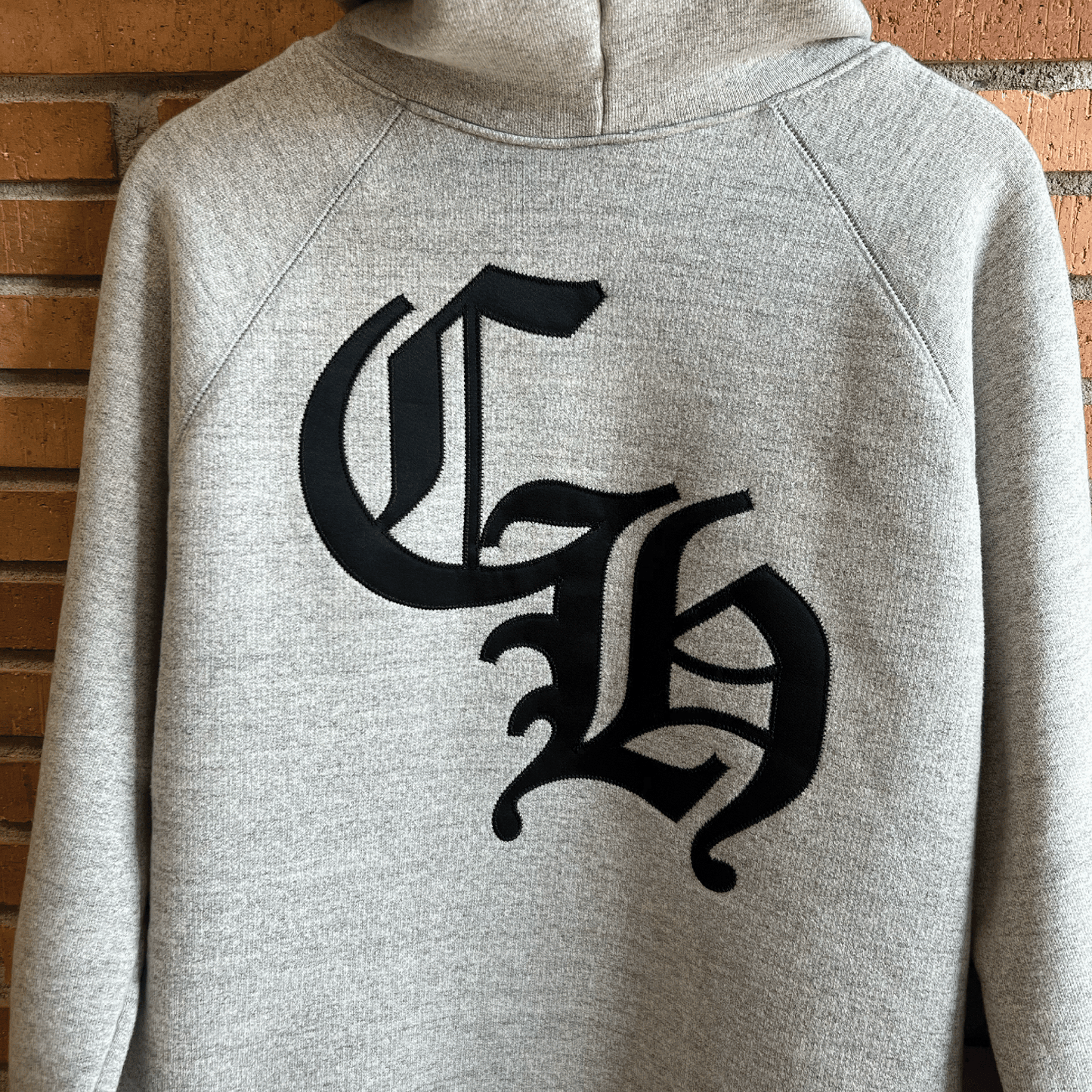 Chrome Hearts Grey Seven-11 CH Logo Hoodie