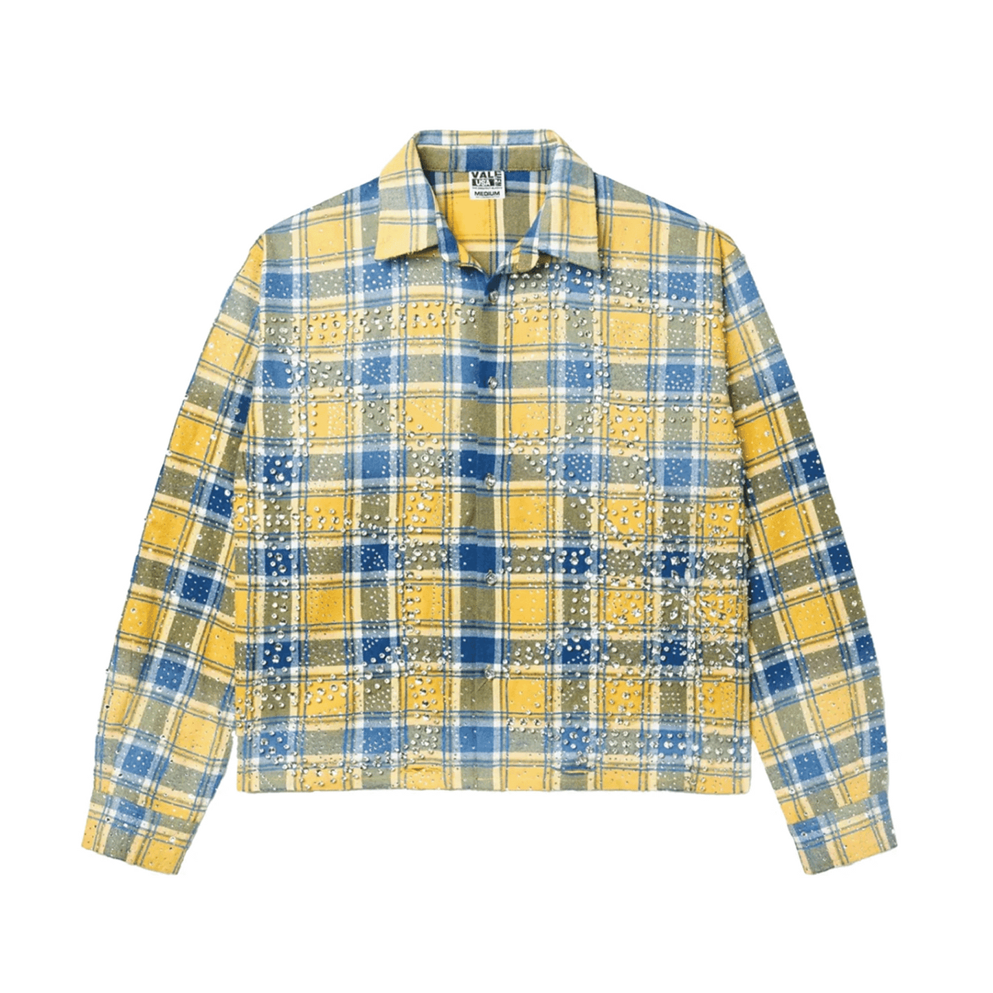 Vale Forever Lemonade Flannel Yellow Blue
