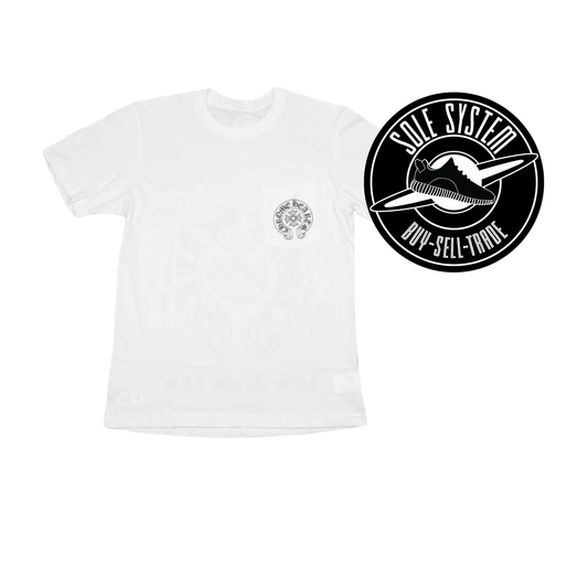 Chrome Hearts Horse Shoe Logo Pocket T-Shirt White