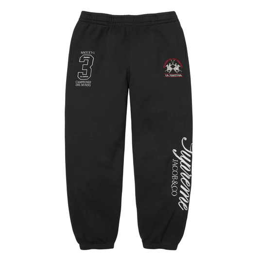 Supreme x La Martina x Jacob & Co Sweatpant Black