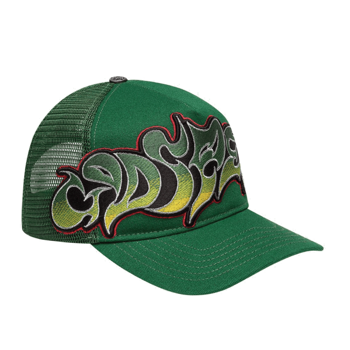 GodSpeed Neo Trucker Hat Green/Yellow/Red