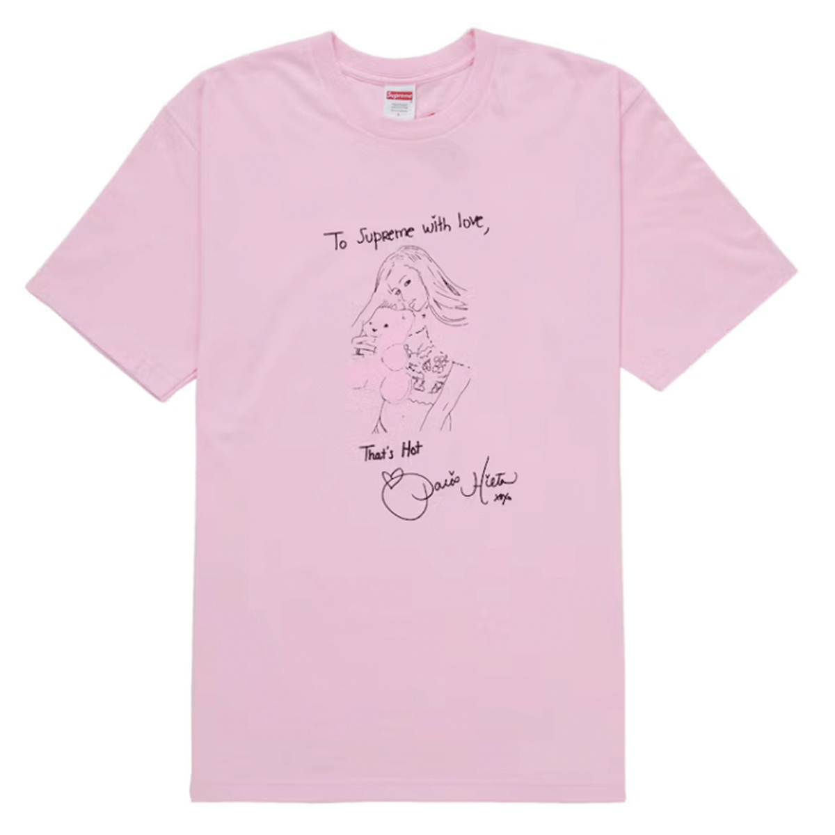 Supreme Paris Tee (FW26) Light Pink