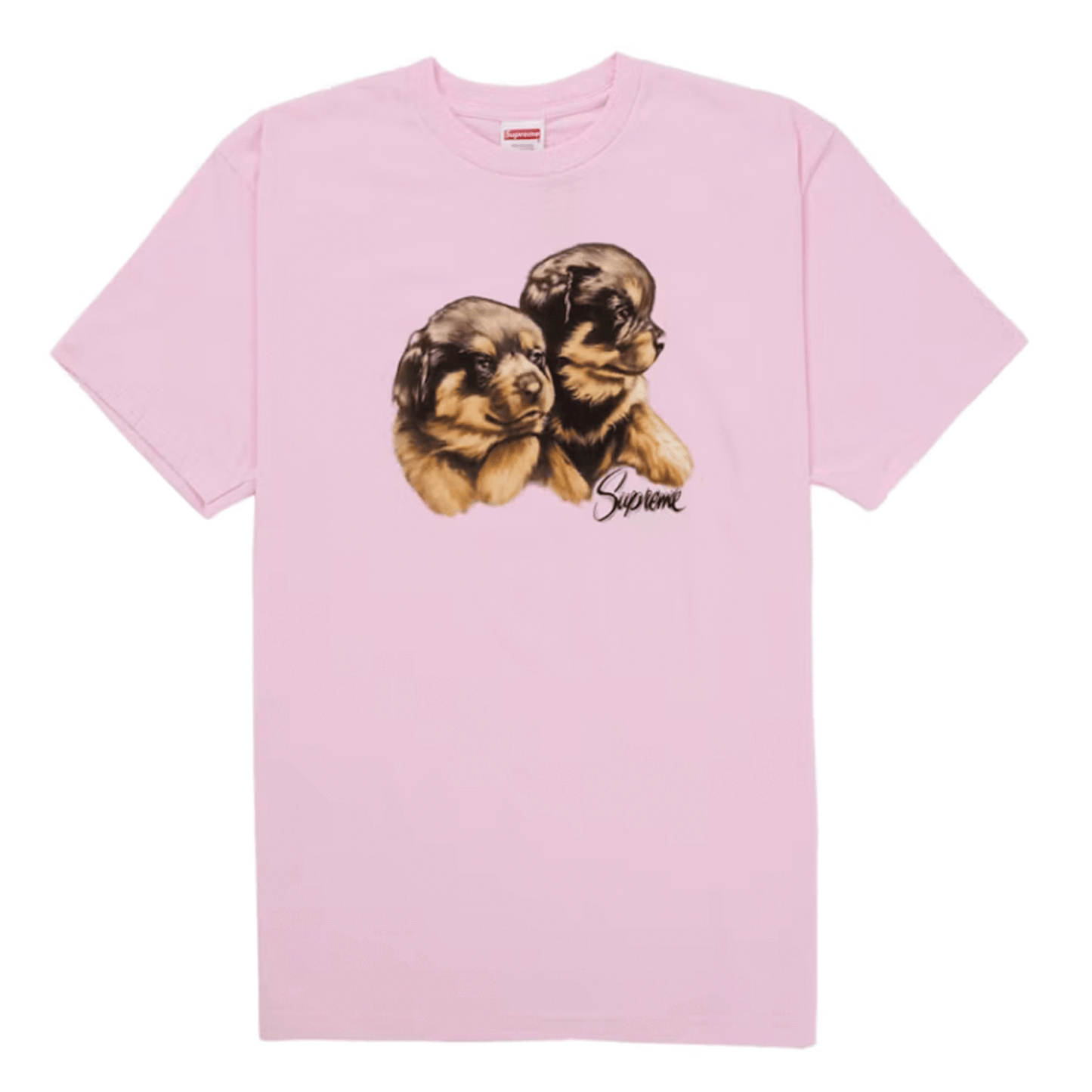 Supreme Puppies Tee Light Pink