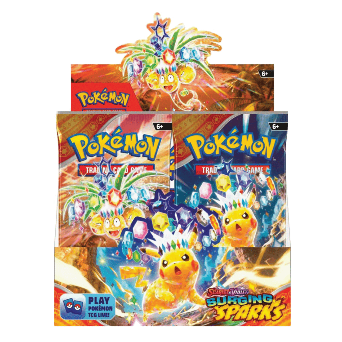Pokémon Scarlet & Violet Surging Sparks Booster Display Box