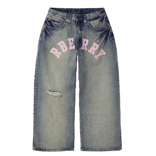 Raspberry Hills Washed Indigo Jeans