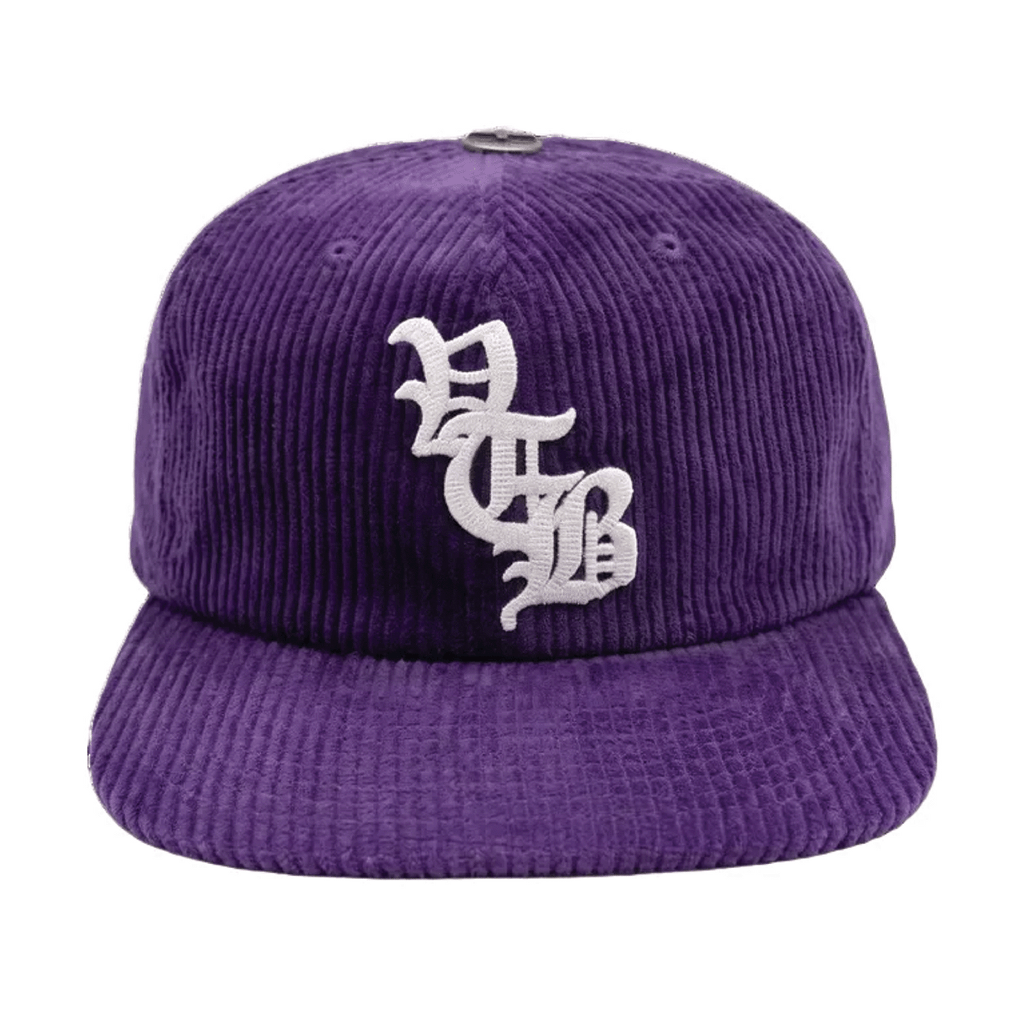 Vertabrae Purple Corduroy Snapback