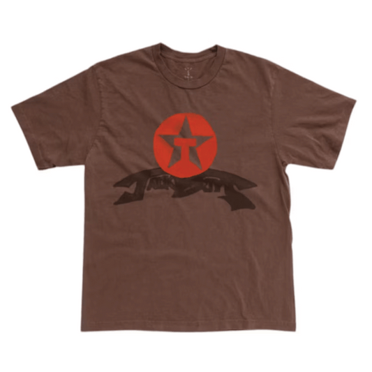 Travis Scott Jackboys 2 A1 T-shirt Brown