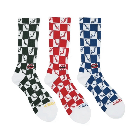 Chrome Hearts Matty Boy 99 Eyes Socks (Size M)