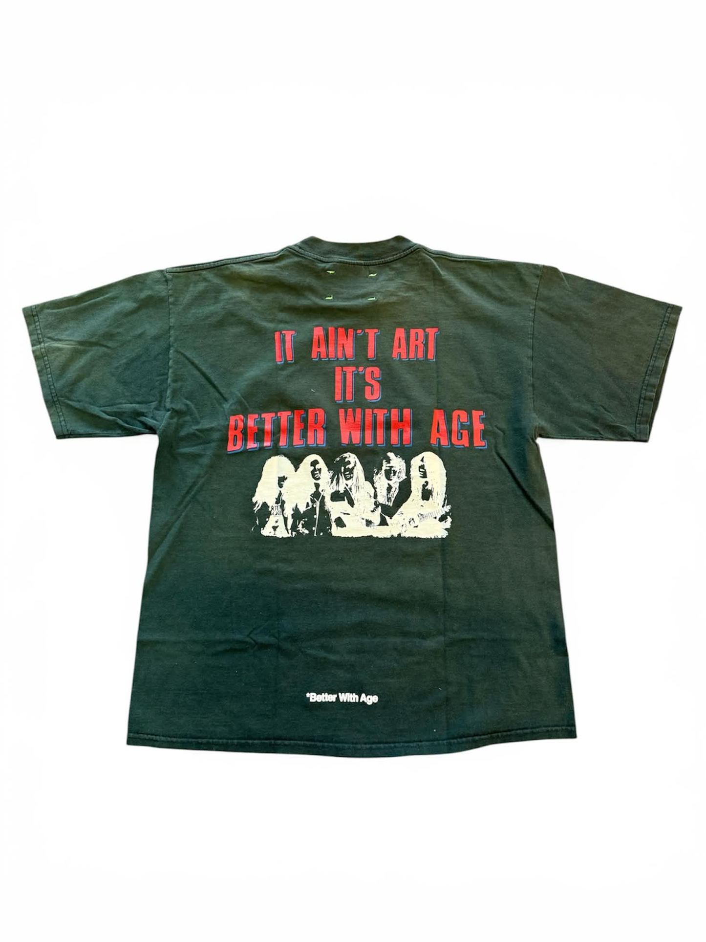 Better With Age Mush Tee Green
