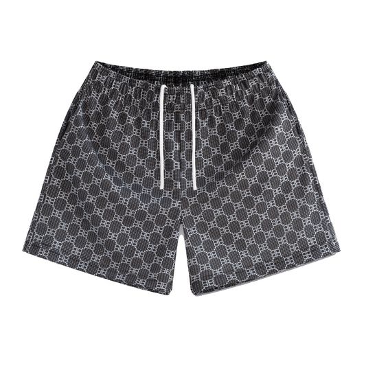 Bravest Black Matrix Shorts