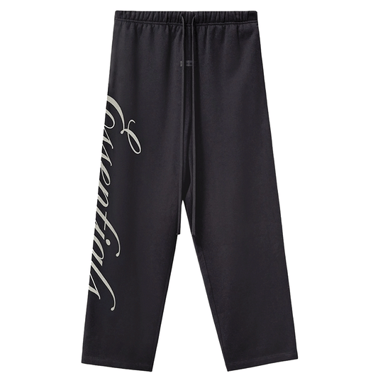 FOG Essentials Vintage Black Script Sweats