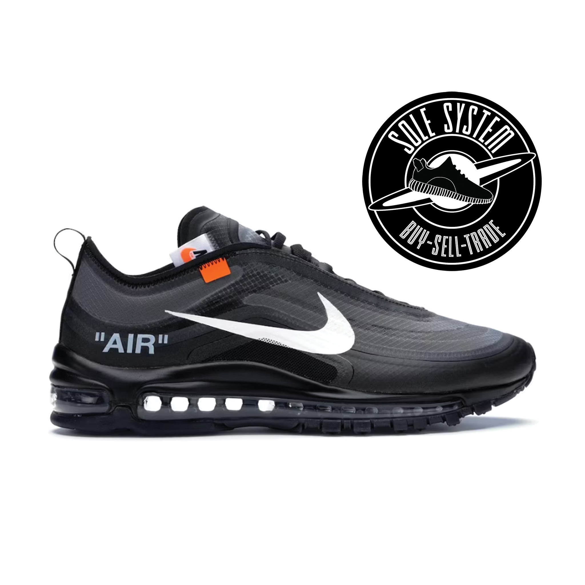 Off white x sales nike 97 black