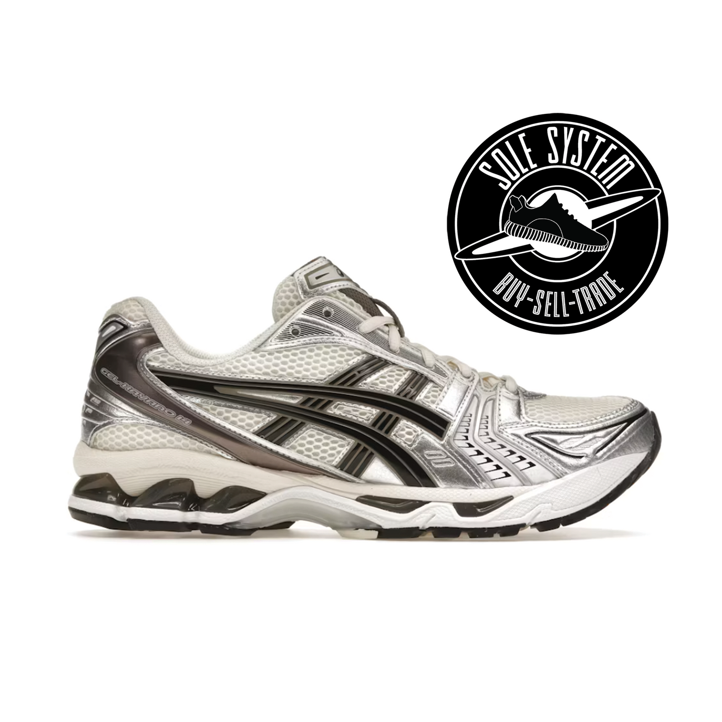 ASICS Gel-Kayano 14 Cream Black Metallic Plum