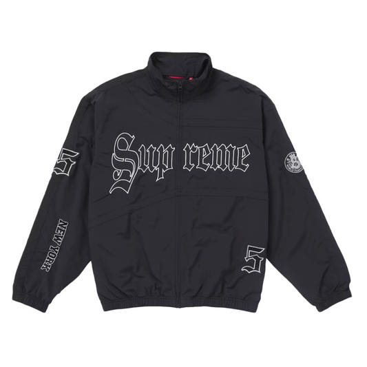 Supreme Old English Track Jacket Black