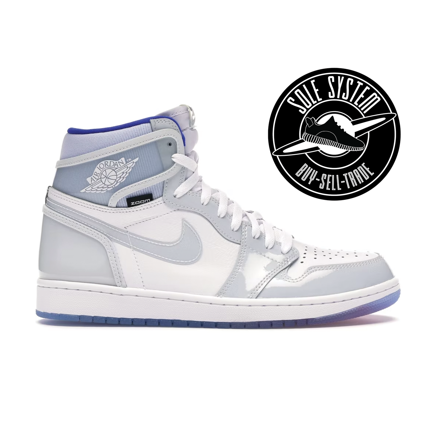 Jordan 1 Retro High Zoom White Racer Blue