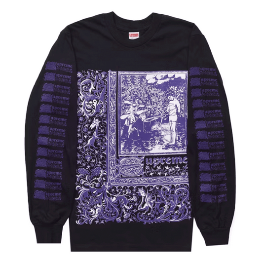 Supreme Saint Sebastian L/S Black
