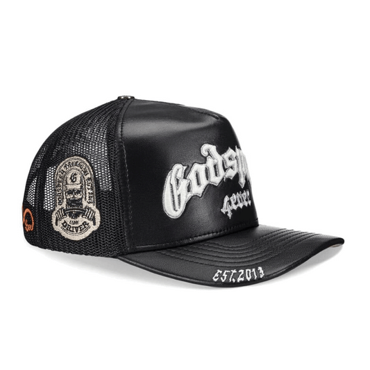 GodSpeed Forever Premium Leather Trucker Hat
