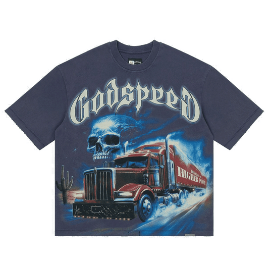 GodSpeed Interstate Fate T-shirt Navy