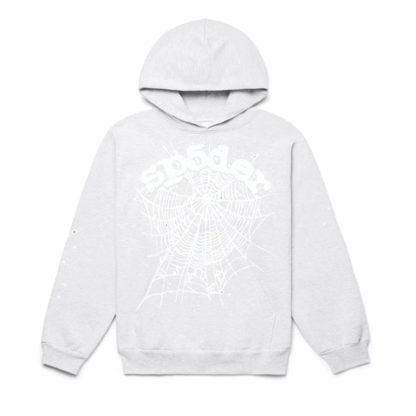 Sp5der OG Web Hoodie Heather Grey