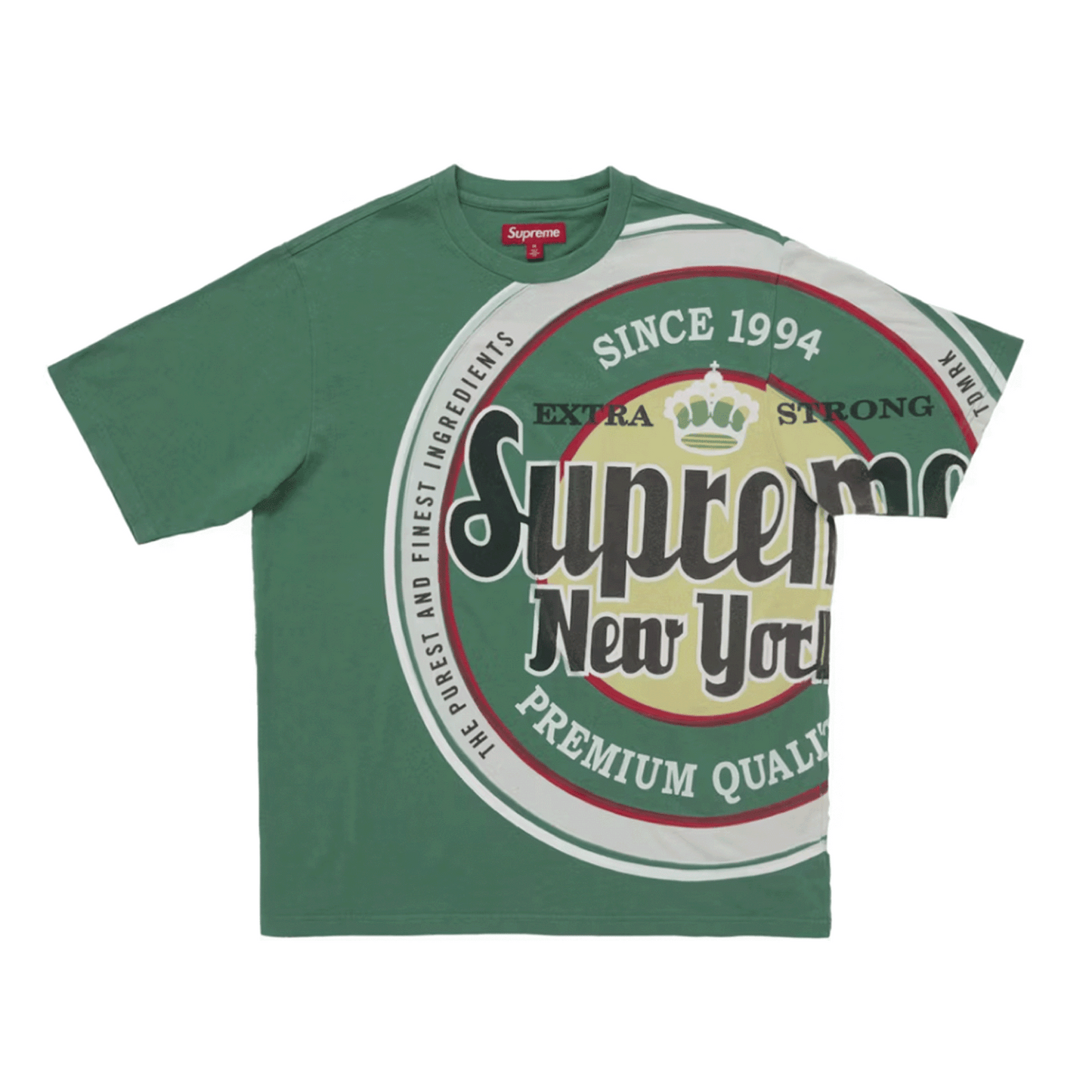 Supreme Lager S/S Top Green