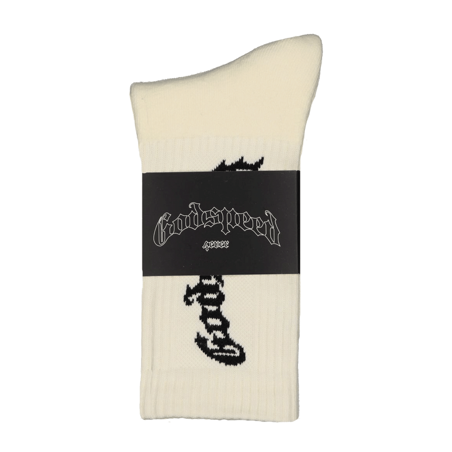GodSpeed OG Logo Sock Bone