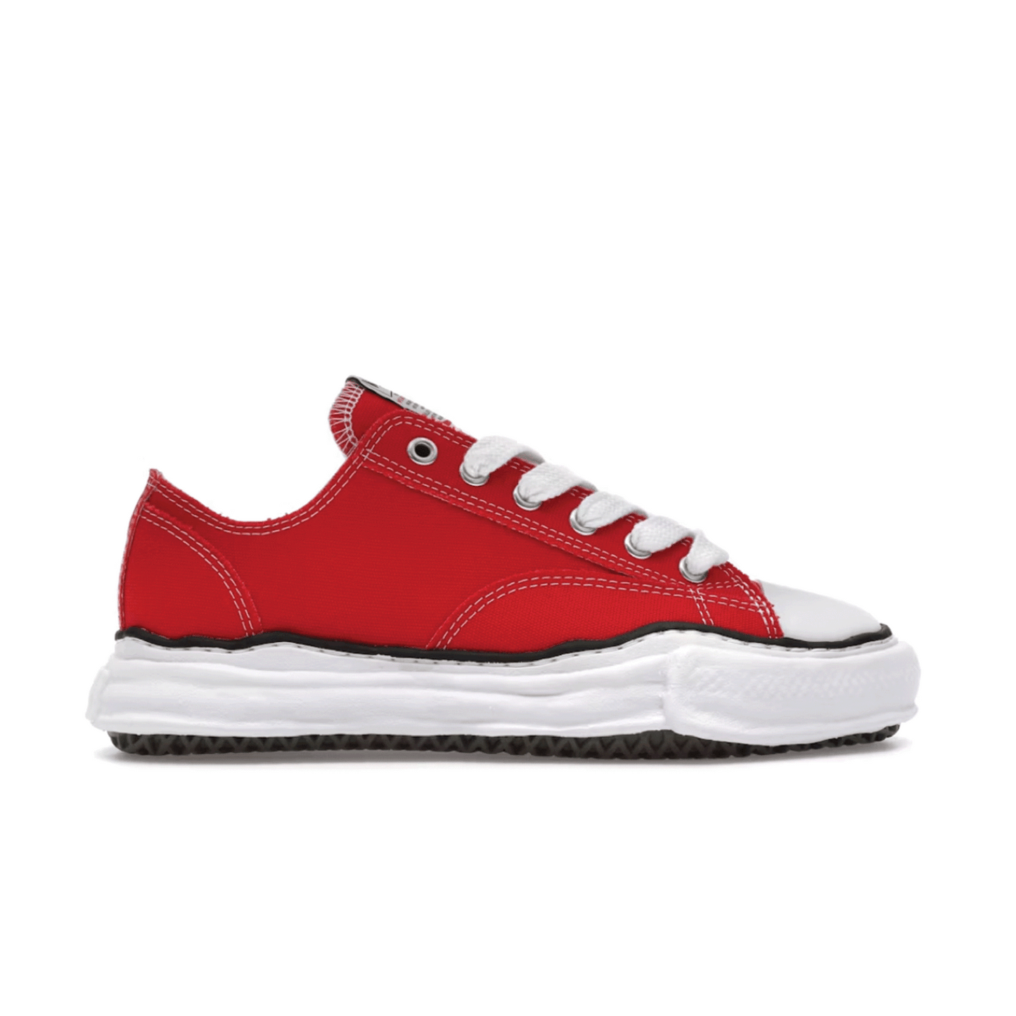 Maison Mihara Yasuhiro Peterson OG Sole Canvas Low Red