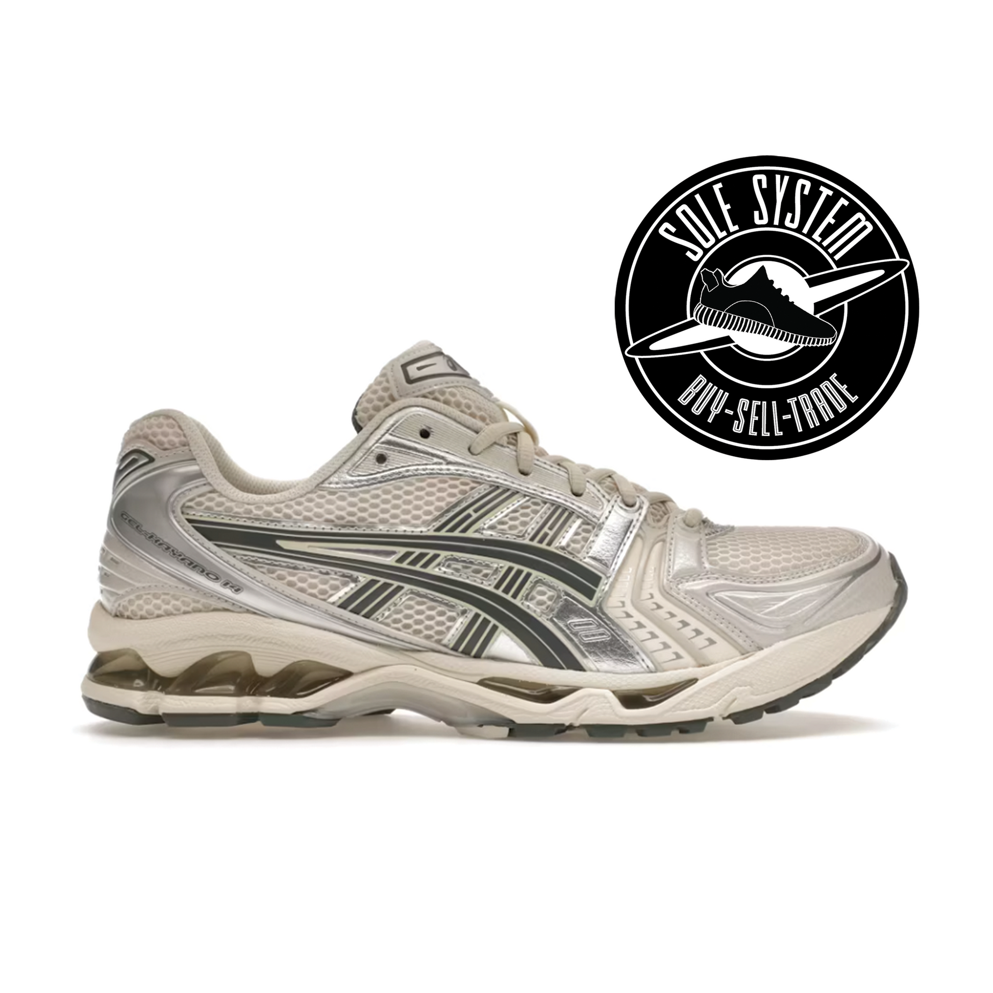 ASICS Gel-Kayano 14 Birch Dark Pewter – Sole System ASICS Gel-Kayano 14 Birch Dark Pewter – Sole System
