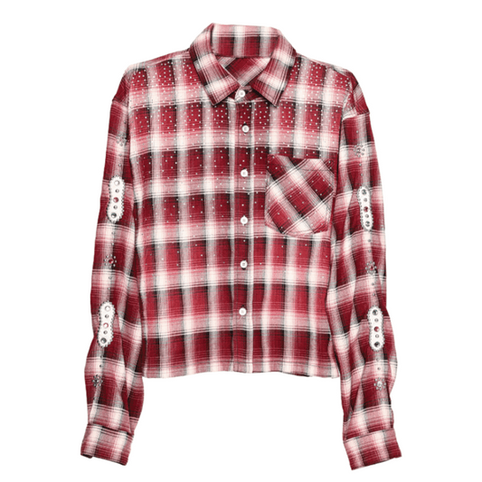 Japanese Sorrows Embellished Flannel