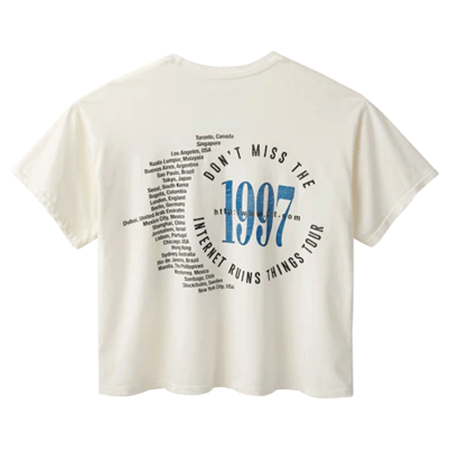 Internet Ruins Things Global Circuit Tee