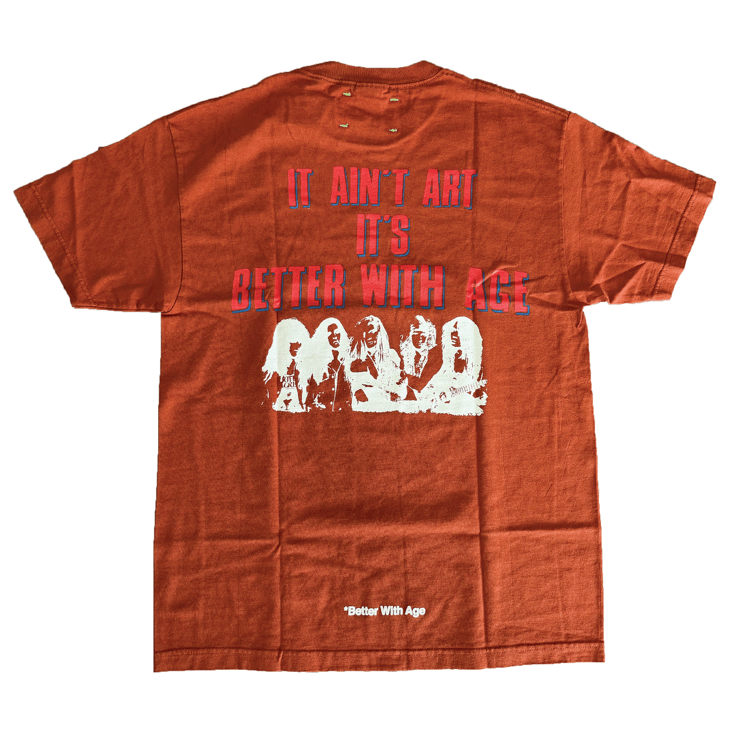 Better With Age Mush Tee Brown