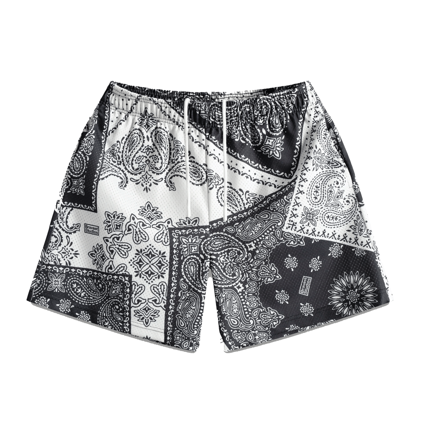Bravest Panda Porcelain Shorts