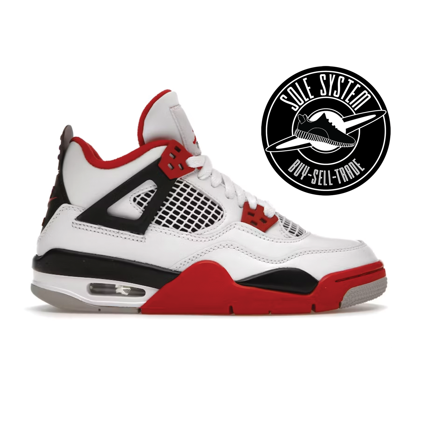 Jordan 4 Retro Fire Red (2020) (GS)