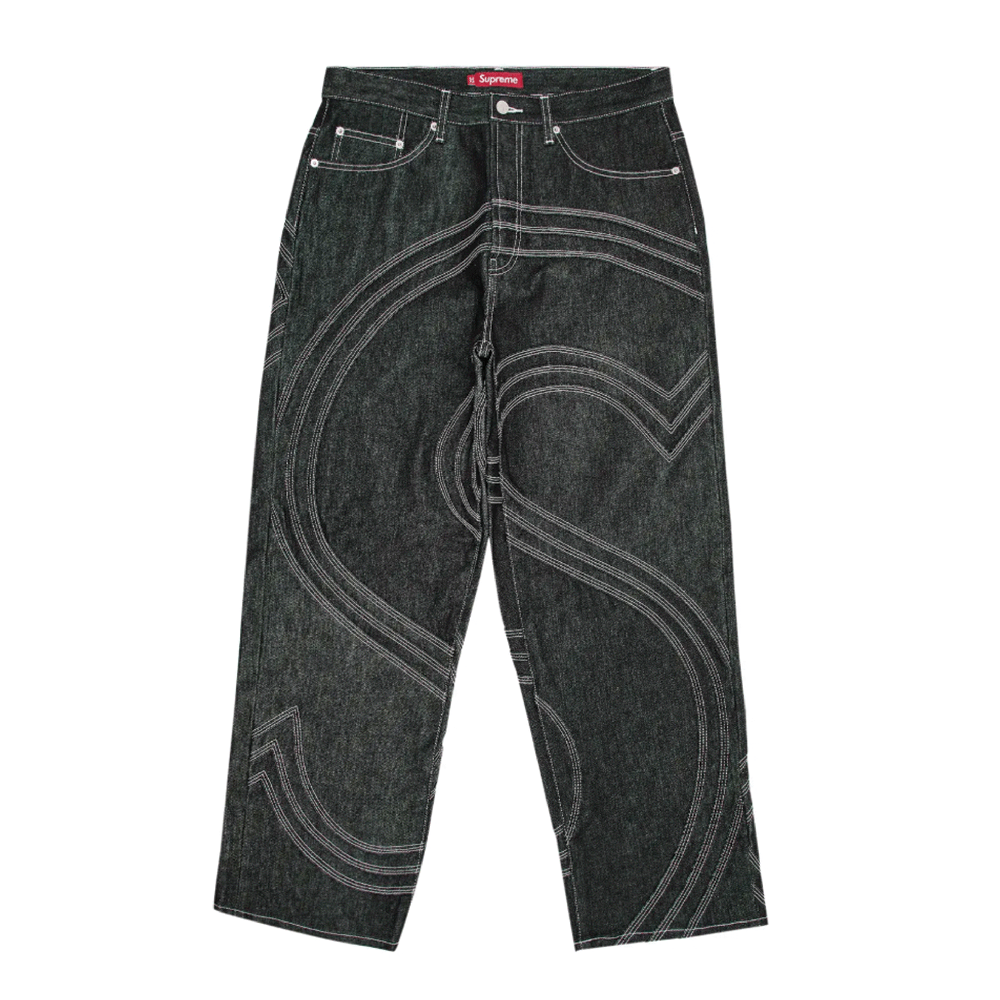 当店限定販売】 Supreme regular Jean black 32