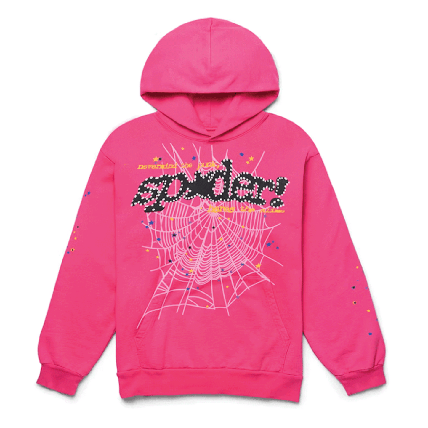 Sp5der P*NK V2 Hoodie Pink