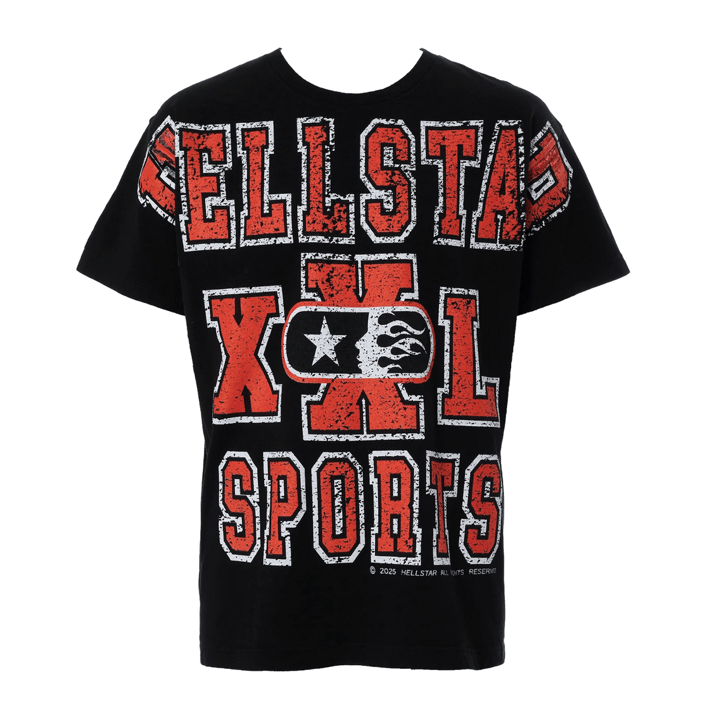 HELLSTAR OVERSIZED PRINT HS SPORT BLACK