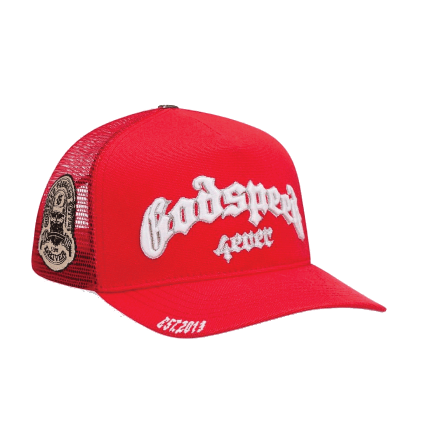 GodSpeed FOREVER TRUCKER HAT (Cherry)