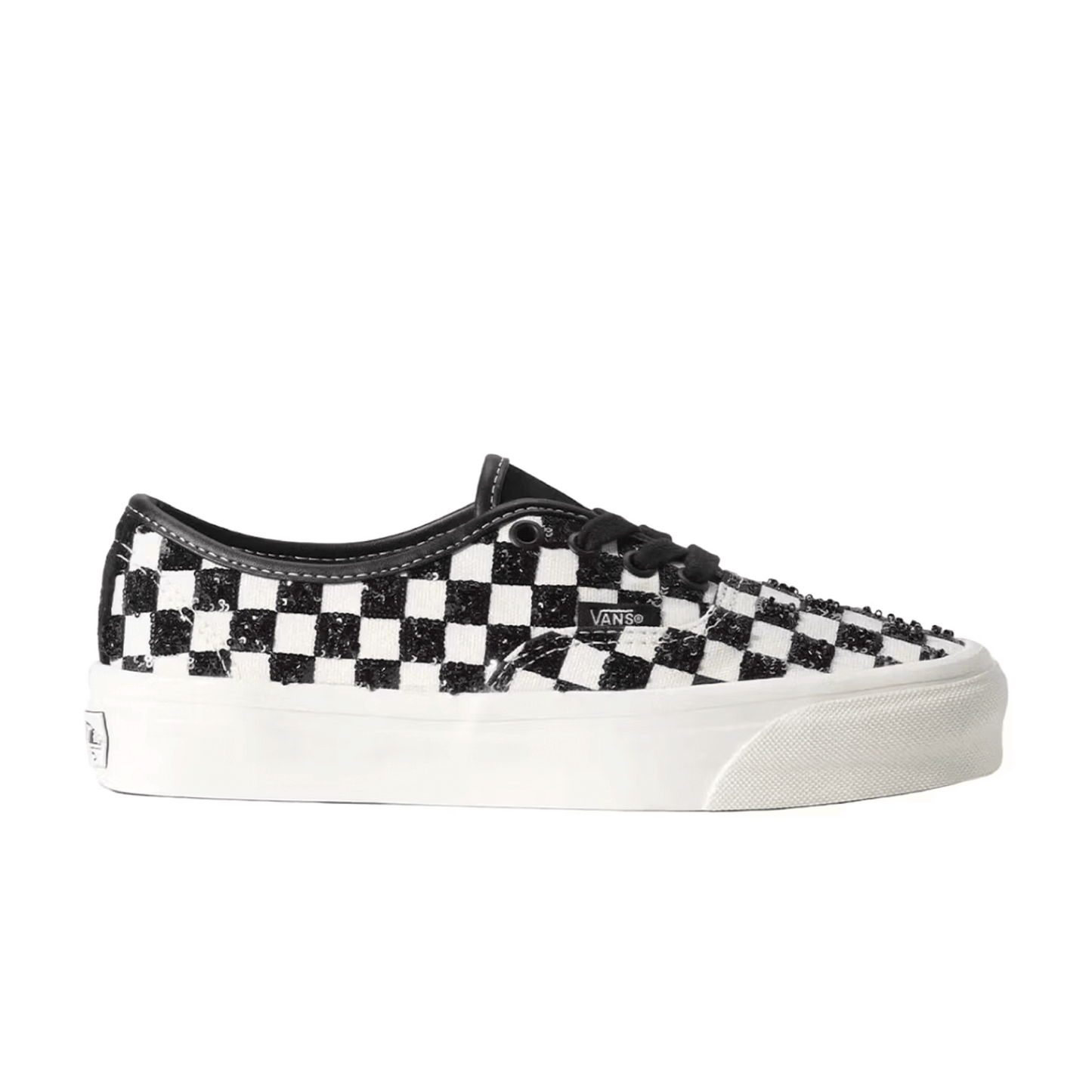 Vans LX Authentic 44 Beaded Checkerboard Black White