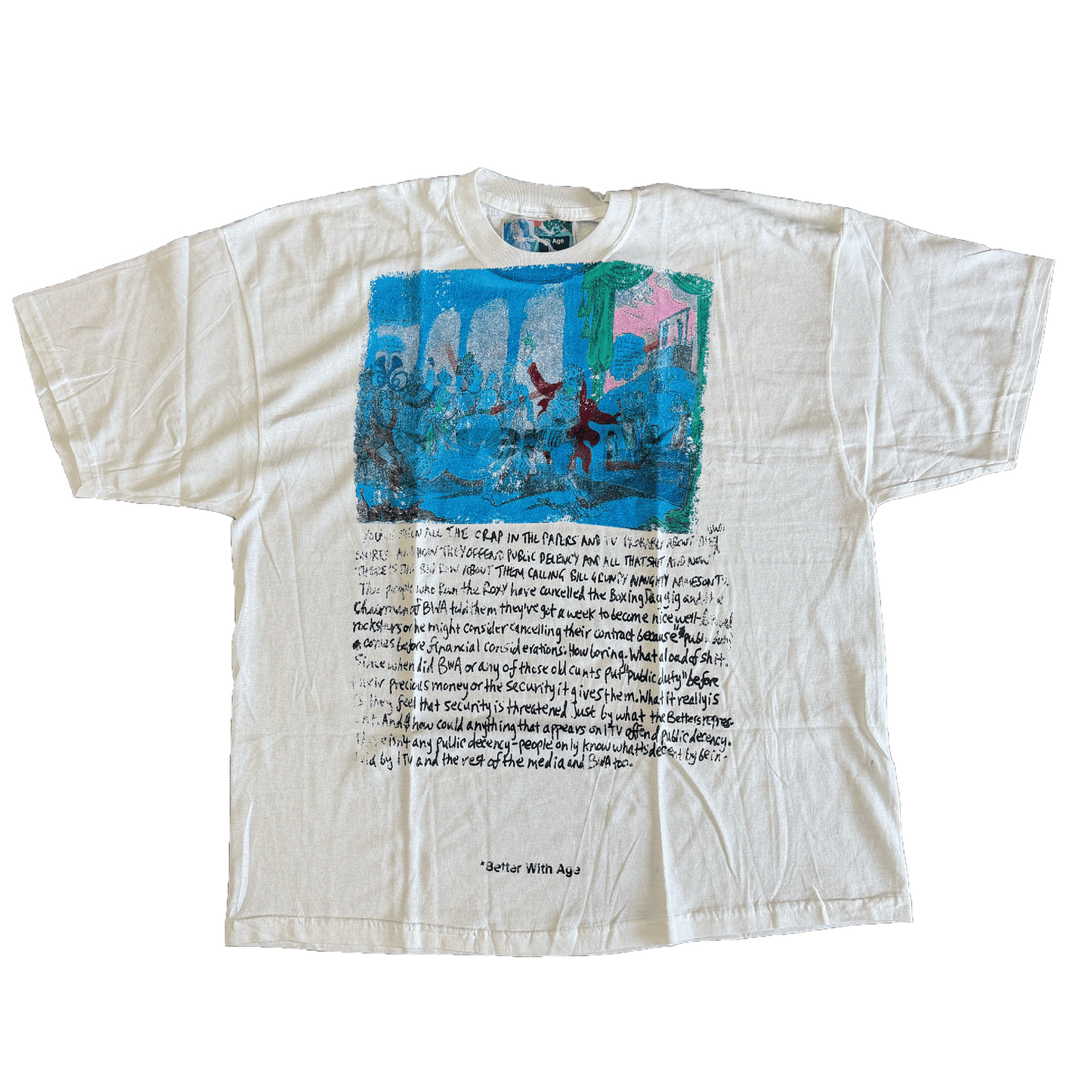 Better With Age 1976 Tee Verizon White