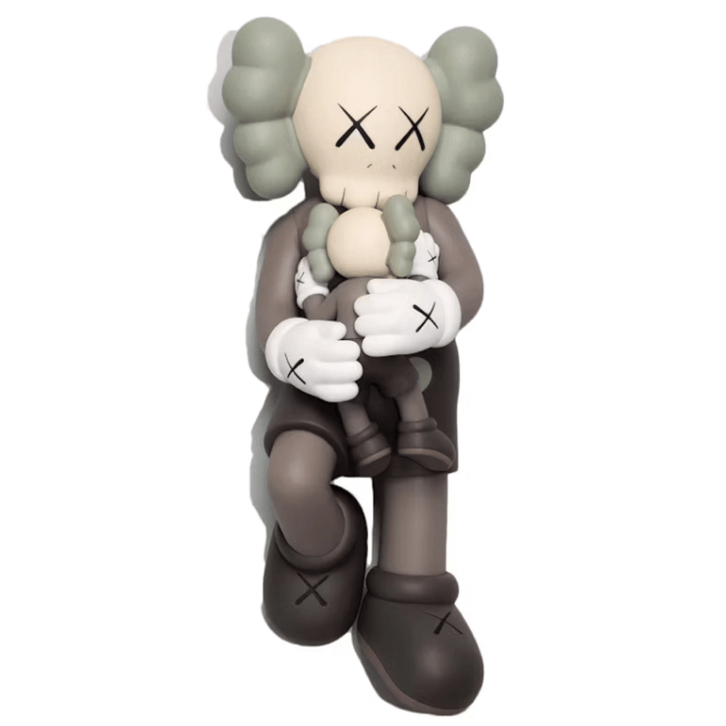 KAWS Holiday Singapore Vinyl Figure Brown