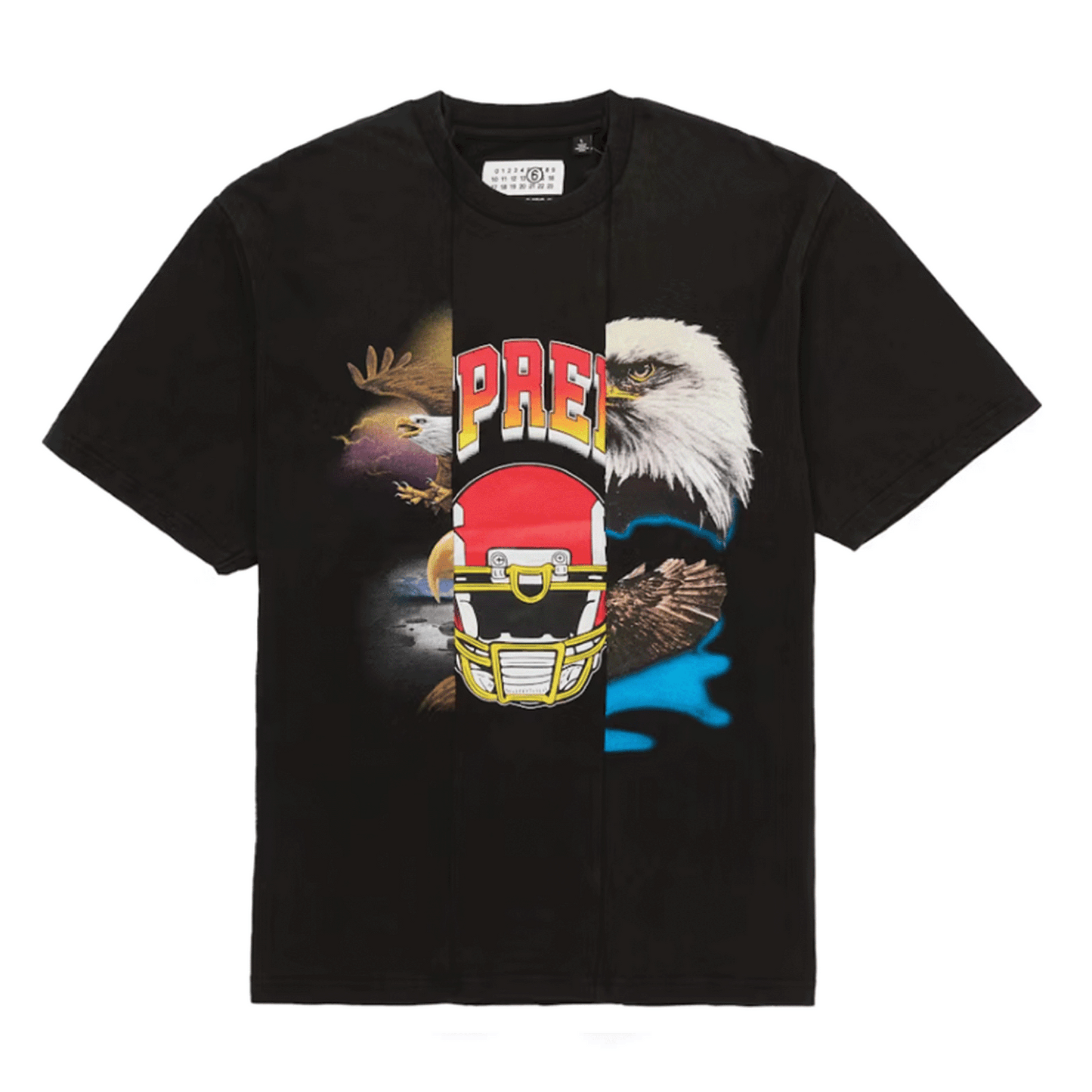 Supreme MM6 Maison Margiela Split S/S Top Black