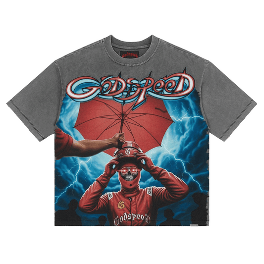 GodSpeed Supreme Reign T-shirt Grey