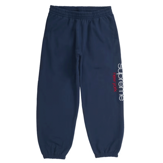 Supreme Classic Logo Sweatpant Navy