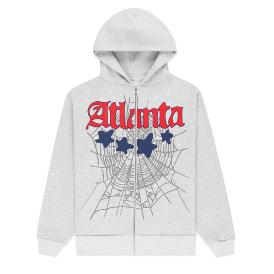 SP5DER ATLANTA FULL ZIP HOODIE