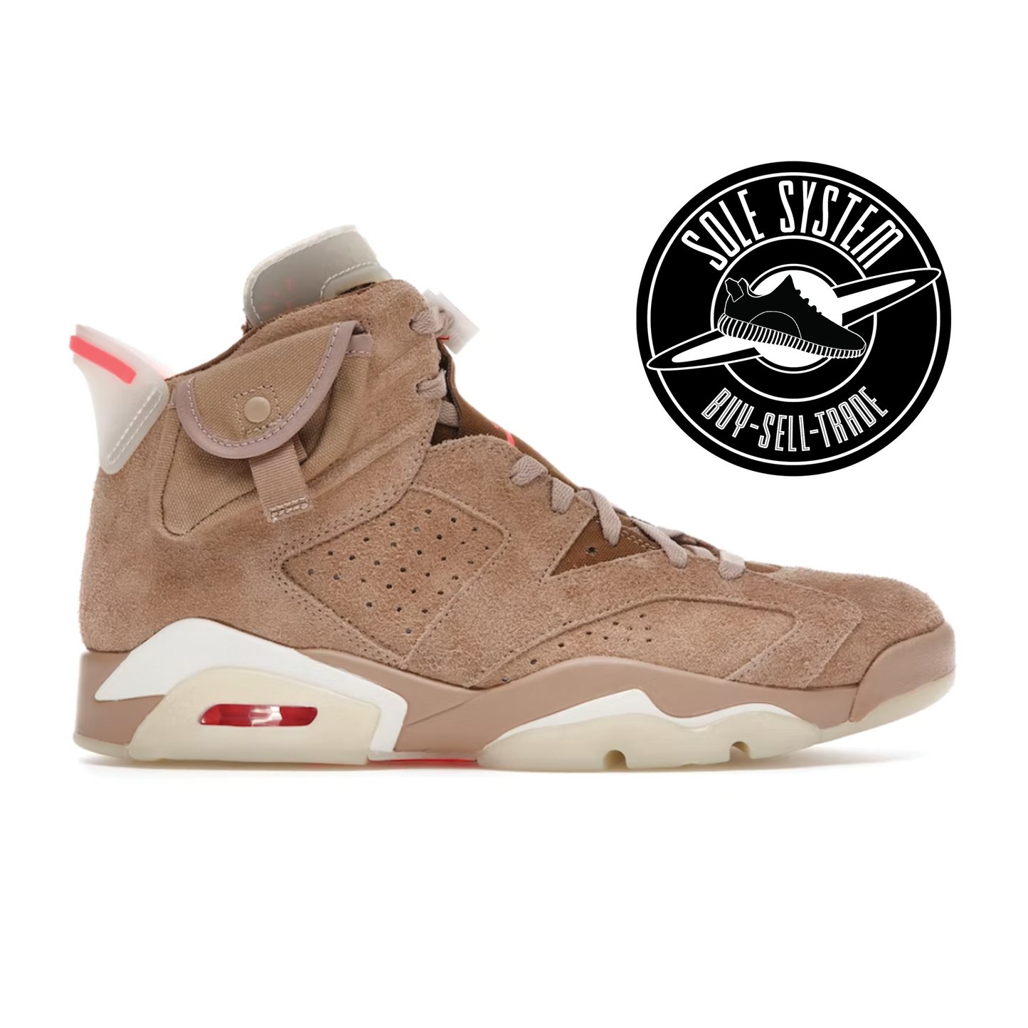 Jordan 6 Retro Travis Scott British Khaki