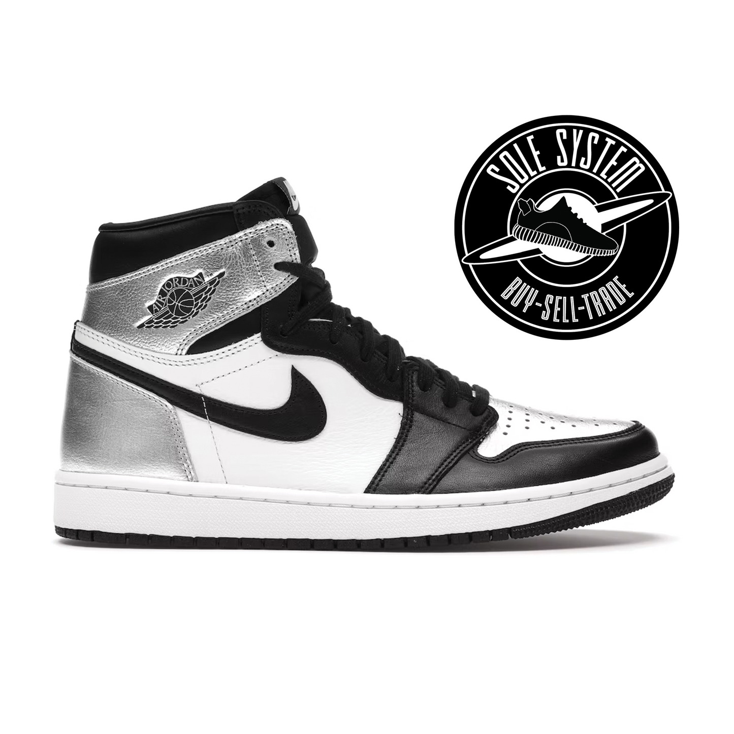 Jordan 1 Retro High Silver Toe (W)