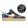 Nike Air Force 1 Low SP Undefeated 5 On It Blue Yellow Croc