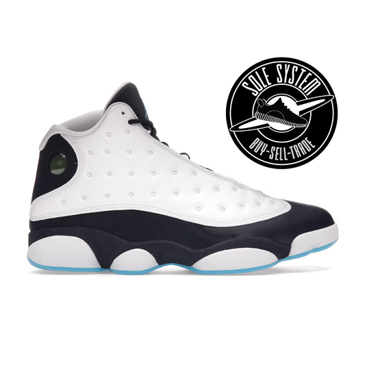 Jordan 13 Retro Obsidian Powder Blue White