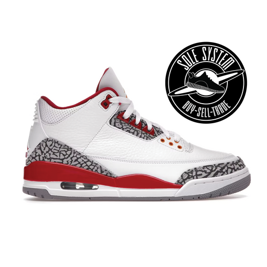 Jordan 3 Retro Cardinal Red