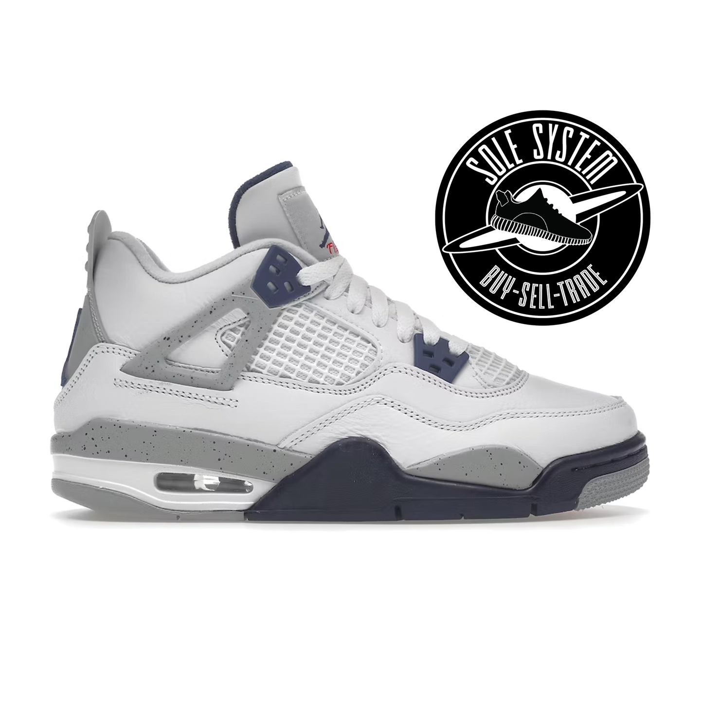 Jordan 4 Retro Midnight Navy (GS)